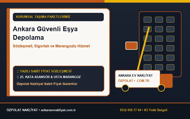 Güvenli Eşya Depolama